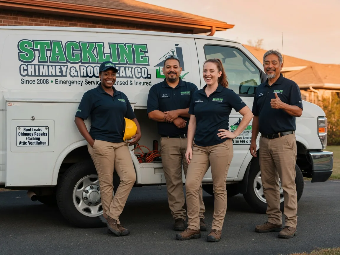 Chimney flashing repair company in Gifford, SC